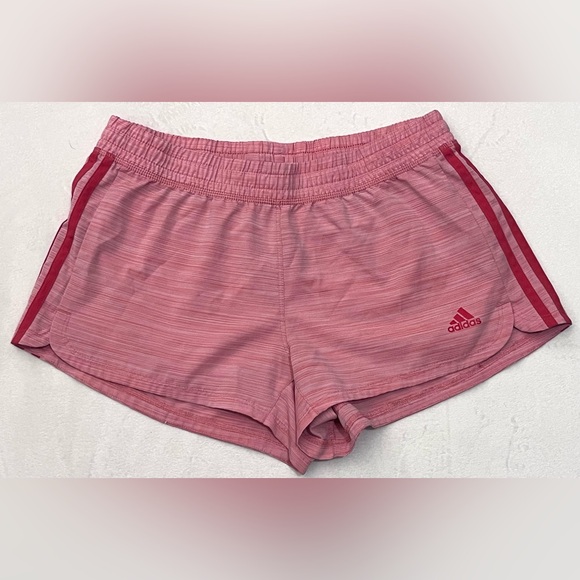 adidas Pants - Adidas Aeroready Women’s Pink Athletic Running Exercise Shorts Medium